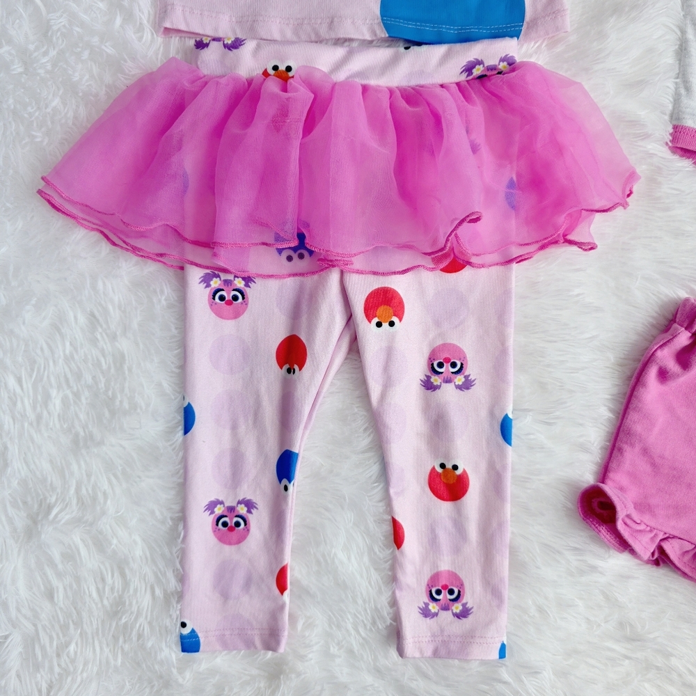 Sesame Street Baby Girls 4pc Set - Picture 4 of 7